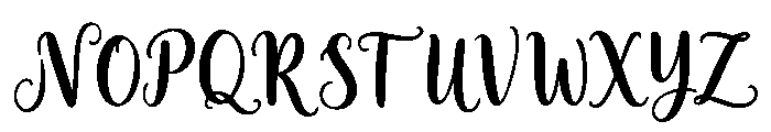 Phantom_Thorn Font UPPERCASE