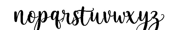 Phantom_Thorn Font LOWERCASE