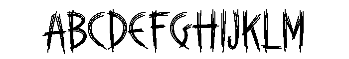 PhantomLines Font UPPERCASE