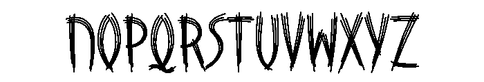 PhantomLines Font UPPERCASE