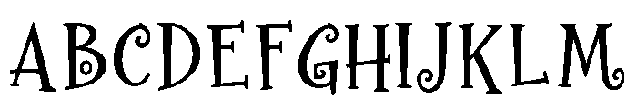 Phantomwick Font UPPERCASE