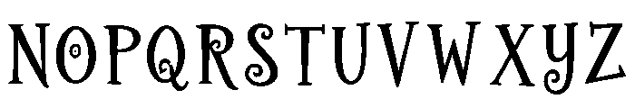 Phantomwick Font UPPERCASE