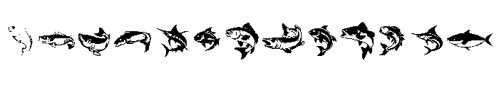 PhatinAngler-Dingbad Font UPPERCASE