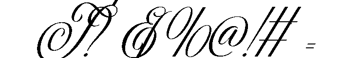 PhatinAngler-Script Font OTHER CHARS