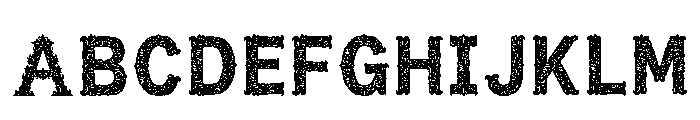 Philippa Regular Font UPPERCASE