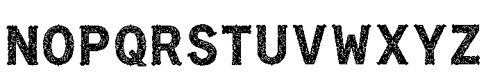 Philippa Regular Font UPPERCASE