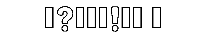 Phlox Regular Font OTHER CHARS