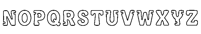 Phlox Regular Font LOWERCASE