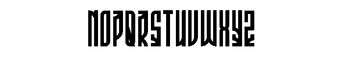Phoeniks Regular Font UPPERCASE