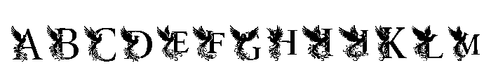 Phonix Regular Font UPPERCASE