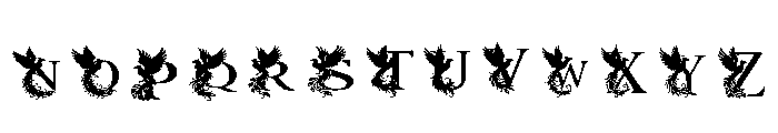 Phonix Regular Font LOWERCASE