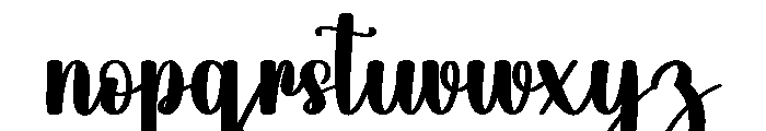 Photo Studio Font LOWERCASE