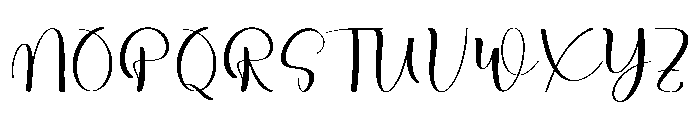 Photograph Signature Font UPPERCASE