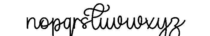 Photography Wedding Font LOWERCASE