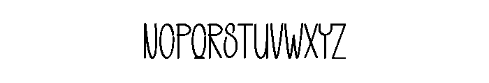 Photogrid Font LOWERCASE