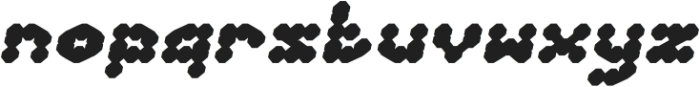 PHENOMENON Bold Italic otf (700) Font LOWERCASE