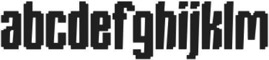 PHONIXEA Regular otf (400) Font LOWERCASE