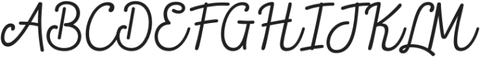 Phadon Regular otf (400) Font UPPERCASE