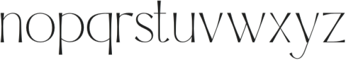 Phaes Stylishe Light otf (300) Font LOWERCASE