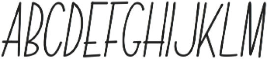 Phantme Medium Cond Italic ttf (500) Font UPPERCASE