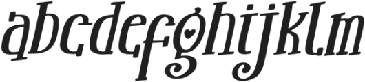 Phantom Glowing Italic otf (400) FONT