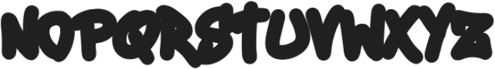 Phantom Graffiti Outline otf (400) Font UPPERCASE