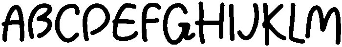 Phantom Regular otf (400) Font UPPERCASE