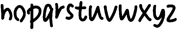 Phantom Regular otf (400) Font LOWERCASE