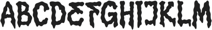Phantom Shrieks otf (400) Font UPPERCASE