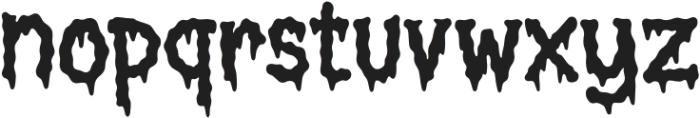 Phantom Shrieks otf (400) Font LOWERCASE
