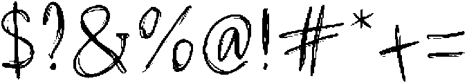 Phantom Silence otf (400) Font OTHER CHARS