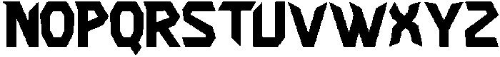 PhantomMecha-Regular otf (400) Font UPPERCASE