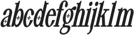 Pheromone Ultimate SemiBold Italic otf (600) Font LOWERCASE