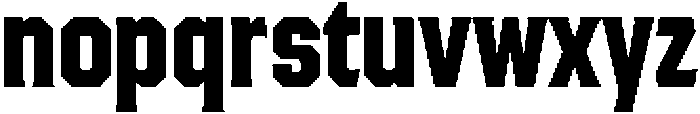 Phidias Block Black otf (900) Font LOWERCASE
