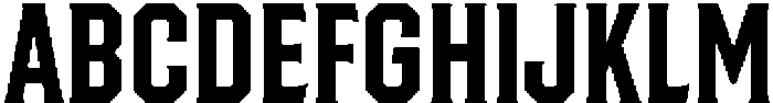 Phidias Block Bold otf (700) Font UPPERCASE