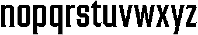 Phidias Block Medium otf (500) Font LOWERCASE