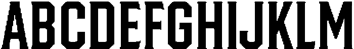 Phidias Block Semi Bold otf (600) Font UPPERCASE