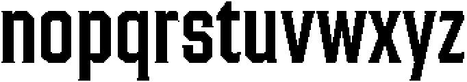 Phidias Block Semi Bold otf (600) Font LOWERCASE