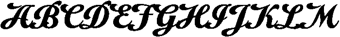 Phidias Script otf (400) Font UPPERCASE