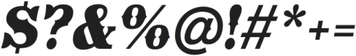 Philadelphian Nite Medium Italic otf (500) Font OTHER CHARS