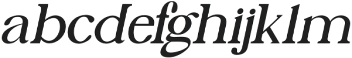 Phinisi Serif Medium Italic otf (500) Font LOWERCASE