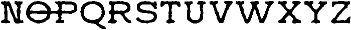 Phoenicia Inkbleed otf (400) Font UPPERCASE