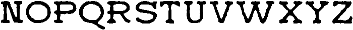 Phoenicia Inkbleed otf (400) Font LOWERCASE