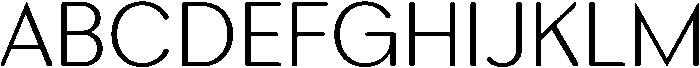 Phoenix Regular otf (400) Font UPPERCASE