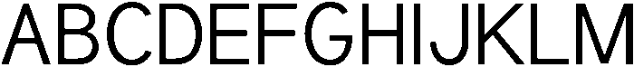 Phoenix Regular otf (400) Font UPPERCASE