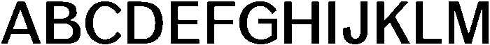 Phoenix Regular otf (400) Font UPPERCASE