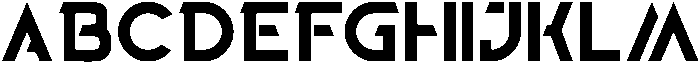 Phoenix Regular otf (400) Font UPPERCASE