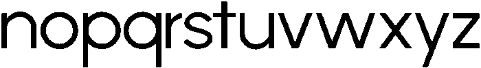 Phoenix otf (400) Font LOWERCASE