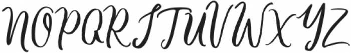 Phoony Script Regular otf (400) Font UPPERCASE