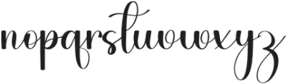 Photograph Signature Regular otf (400) Font LOWERCASE